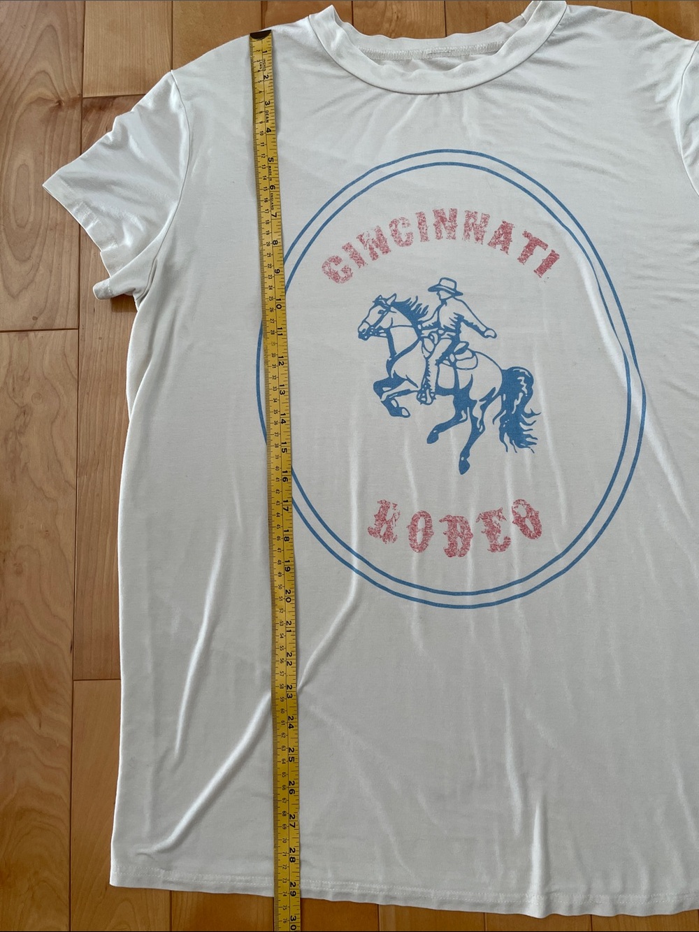 M.  Cincinnati Rodeo Graphic Tee - White - Picture 5 of 5